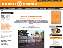 Tablet Screenshot of expertdeurne.nl